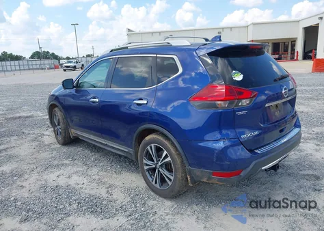 2017 Nissan Rogue Sl из США, поврежденный, VIN 5N1AT2MT8HC753390